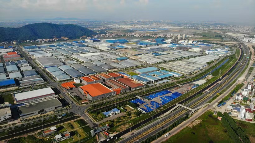 Hệ sinh thái công nghiệp 4.0 tại Việt Yên là đòn bẩy giúp bất động sản khu vực tăng giá mạnh mẽ. (Ảnh: SGO).