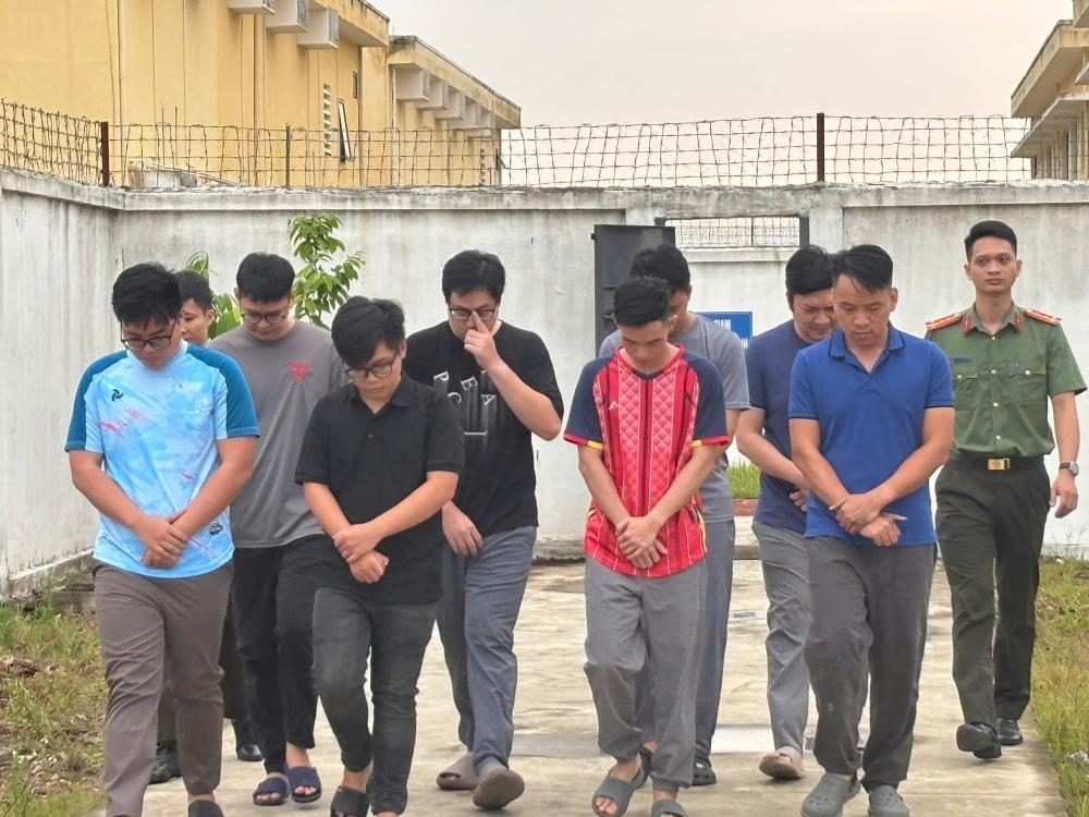 Các đối tượng bị cơ quan điều tra bắt giữ