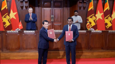 Cooperative documents exchanged between Vietnam and Sri Lanka