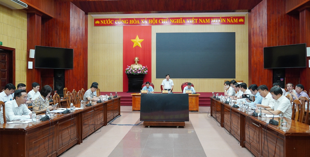 Toàn cảnh&nbsp;buổi làm việc