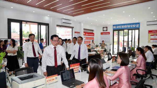 Hải Phòng: Khánh thành Trung tâm Phục vụ hành chính công xã Quyết Thắng