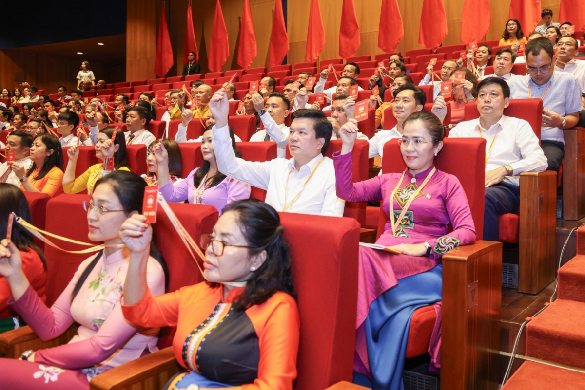 Các đại biểu tham dự đại hội.