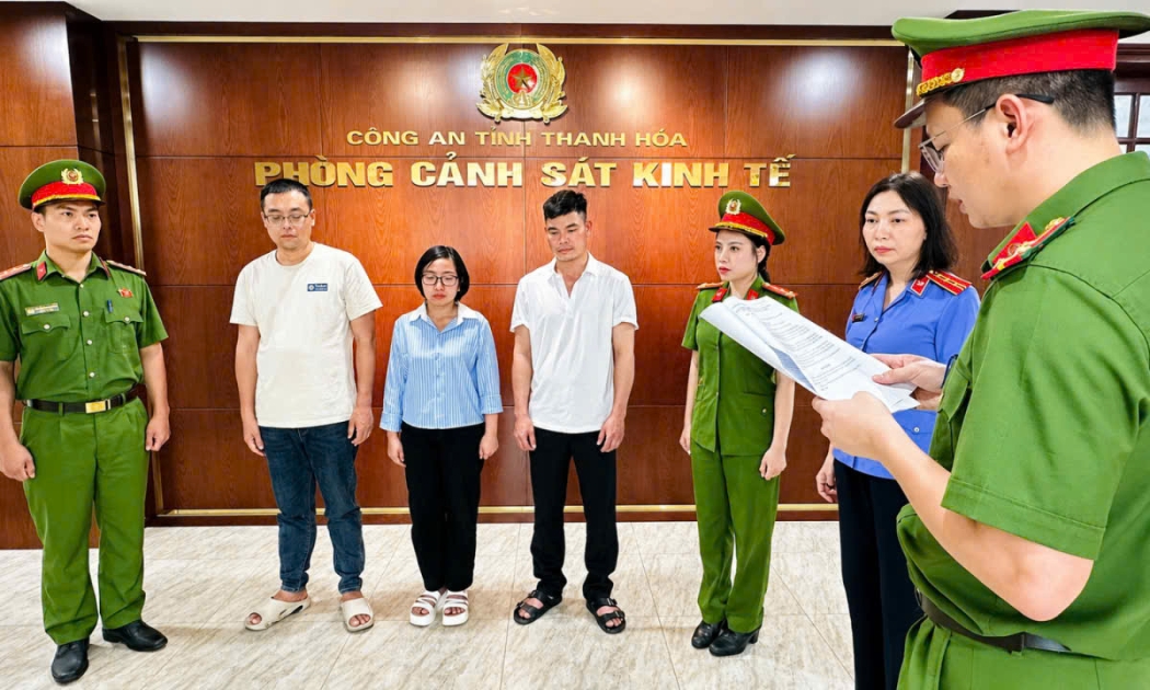 Cơ quan Cảnh sát điều tra Công an tỉnh Thanh Hóa chính thức Khởi tố vụ án hình sự 