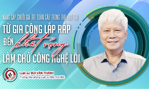 Nâng cấp chuỗi giá trị toàn cầu trong thu hút FDI: Từ gia công lắp ráp đến khát vọng làm chủ công nghệ lõi