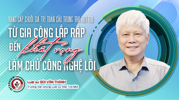 Nâng cấp chuỗi giá trị toàn cầu trong thu hút FDI: Từ gia công lắp ráp đến khát vọng làm chủ công nghệ lõi