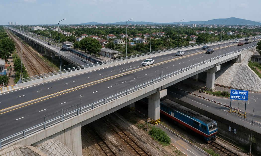 Huế: Hơn 1.600 tỷ đồng mở rộng đường Vành đai 3 và xây cầu vượt đường sắt Bắc – Nam