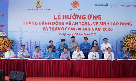 Lễ hưởng ứng Tháng hành động về an toàn, vệ sinh lao động và Tháng công nhân năm 2026.