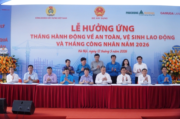 Lễ hưởng ứng Tháng hành động về an toàn, vệ sinh lao động và Tháng công nhân năm 2026. 