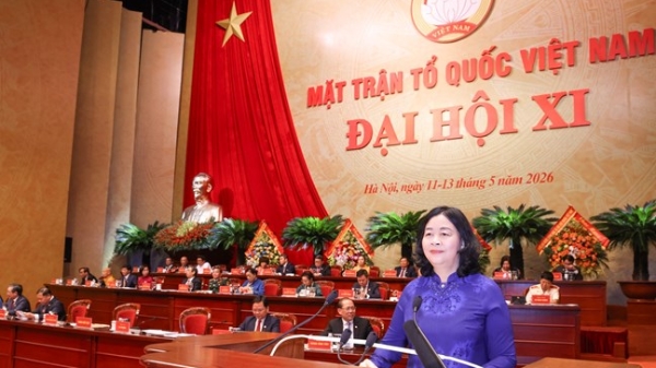 Bà Bùi Thị Minh Hoài giữ chức Chủ tịch Ủy ban Trung ương Mặt trận Tổ quốc Việt Nam khóa XI