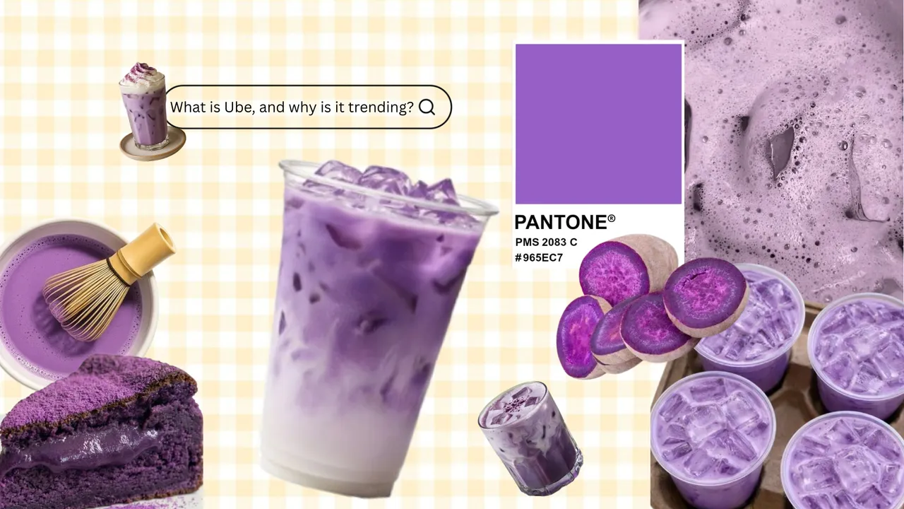 Các chuỗi cà phê đang đặt cược vào&nbsp;ube&nbsp;- một loại khoai mỡ tím có nguồn gốc từ Philippines.