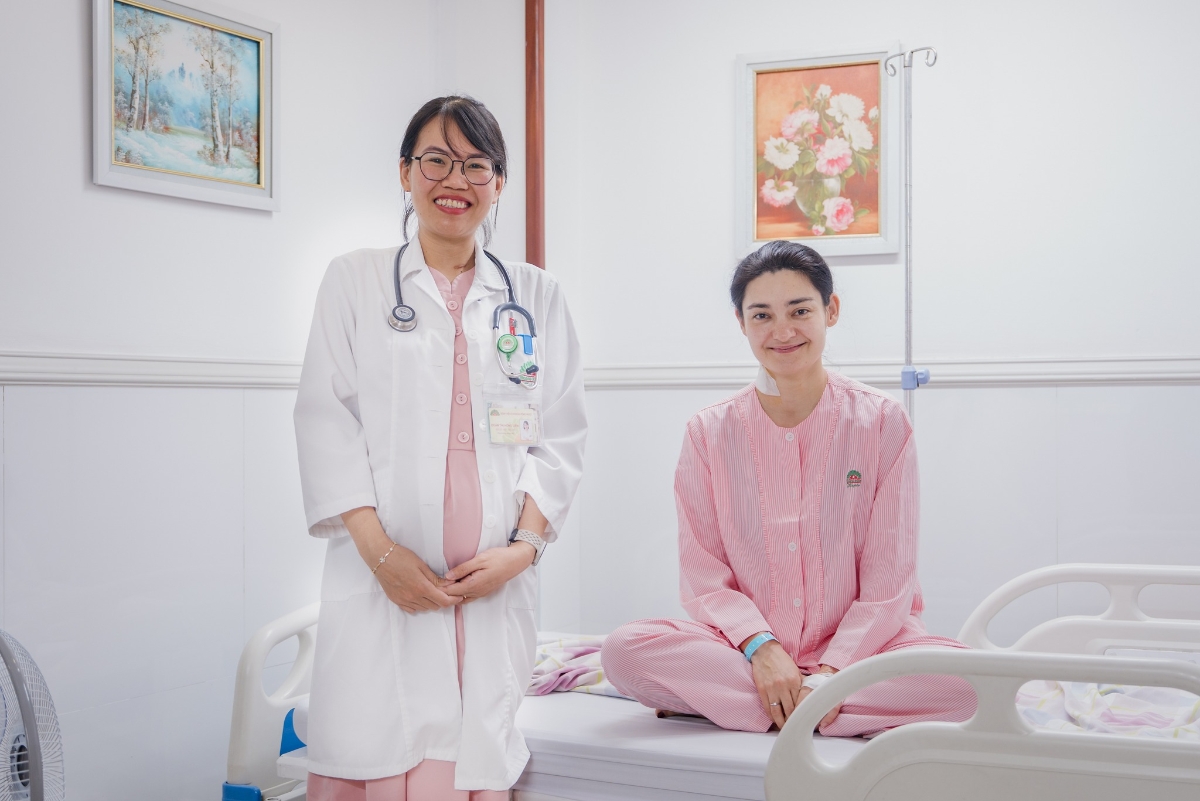 Sau phẫu thuật, bệnh nhân chỉ cần 1 loại thuốc để duy trì huyết áp ổn định.&nbsp; Ảnh:&nbsp;Bệnh viện&nbsp;Đa khoa Hồng Ngọc