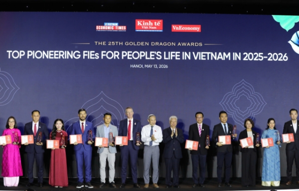 Các doanh nghiệp FDI được vinh danh DOANH NGHIỆP VÌ CUỘC SỐNG CỘNG ĐỒNG 2025-2026