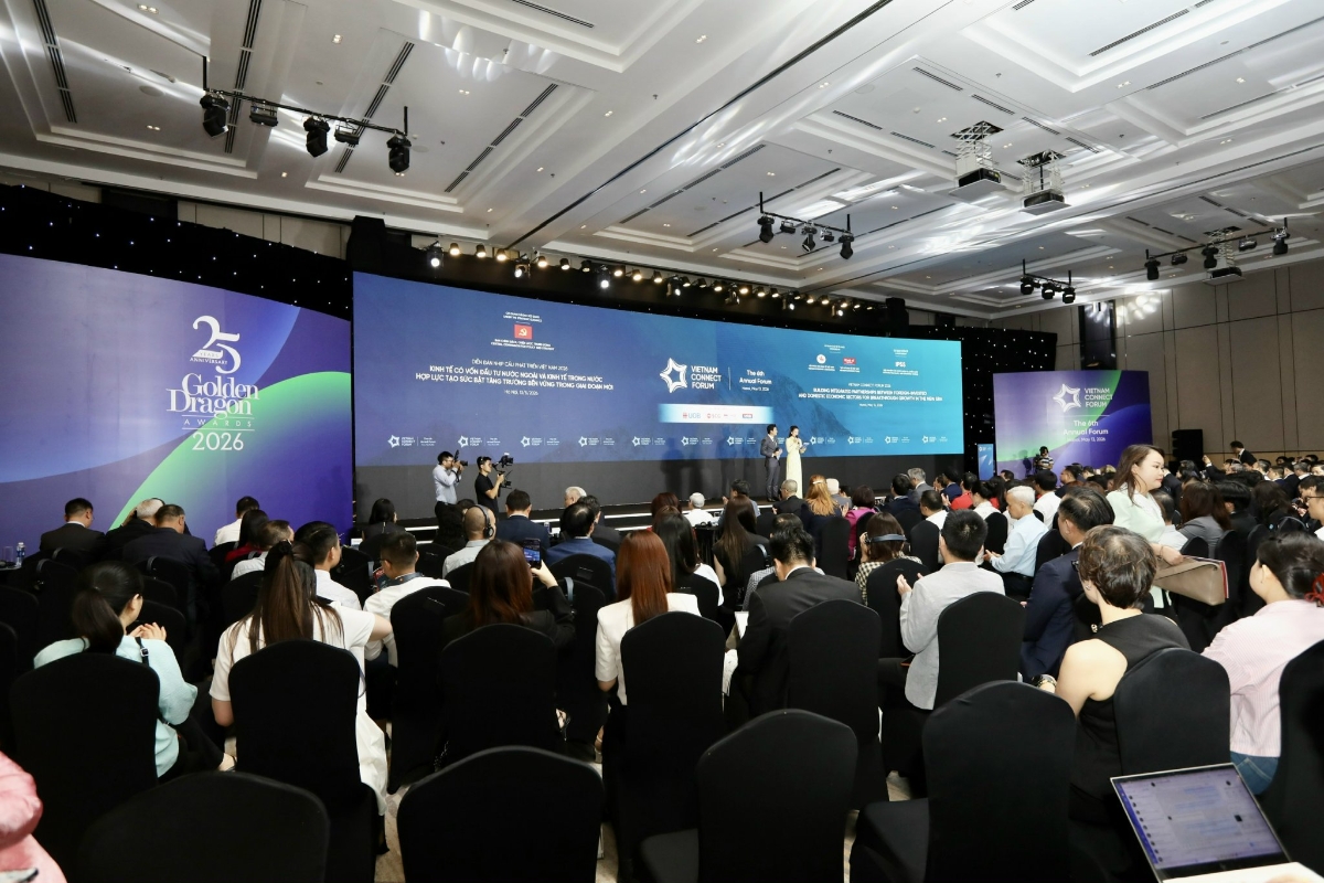 Quang cảnh Diễn đàn Nhịp cầu phát triển Việt Nam 2026. Ảnh: Việt Dũng
