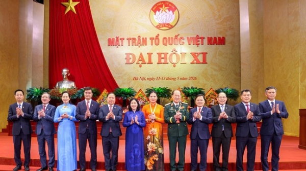 Ra mắt Đoàn Chủ tịch Ủy ban Trung ương Mặt trận Tổ quốc Việt Nam khóa XI