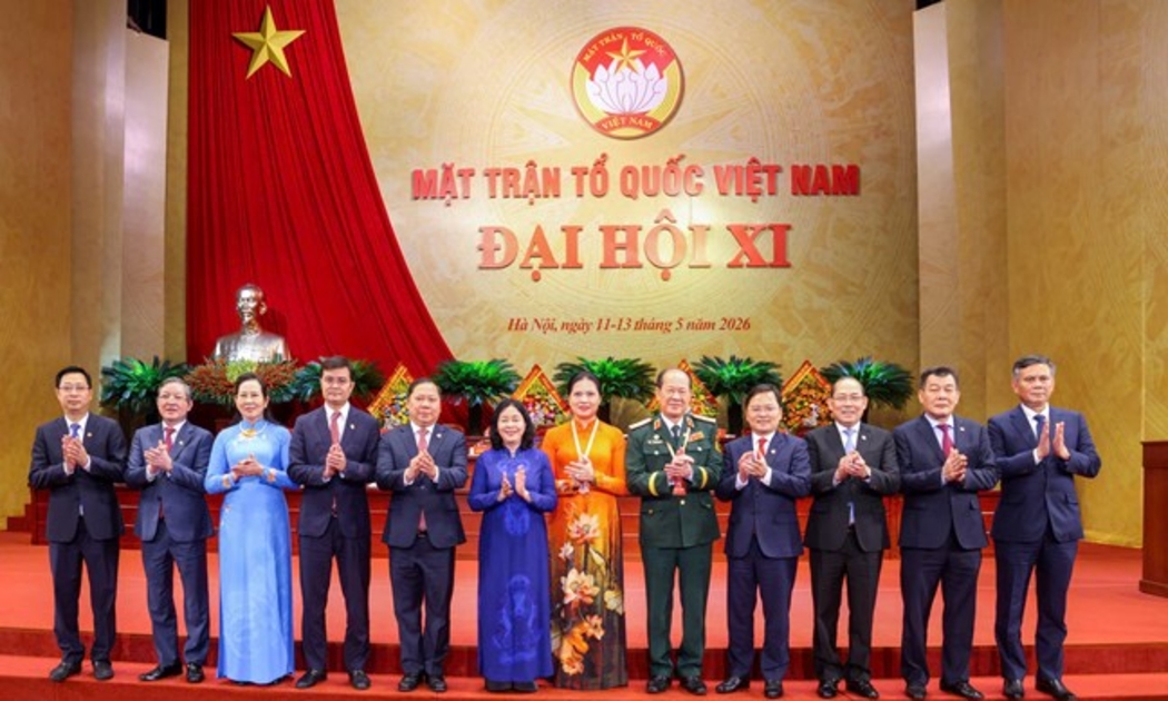 Ban Thường trực Ủy ban Trung ương Mặt trận Tổ quốc Việt Nam khóa XI, nhiệm kỳ 2026-2031. Ảnh: Mặt trận.