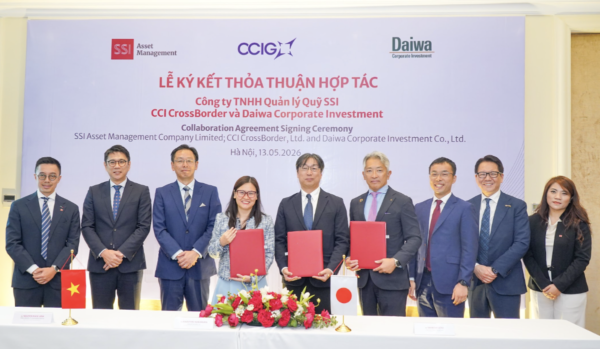 SSIAM - Daiwa Corporate Investment - CCIX ký kết hợp tác, mở rộng cơ hội đầu tư và tài trợ vốn giữa Nhật Bản và Việt Nam. 