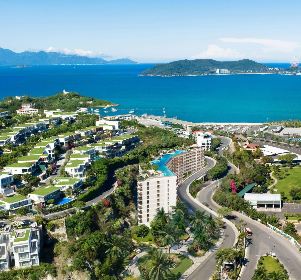 Dự án Anh Nguyen OceanFront Horizon tọa lạc ngay mặt đường Trần Phú.