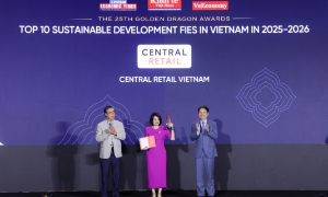 Central Retail Việt Nam được vinh danh “Doanh nghiệp phát triển bền vững 2025 - 2026”