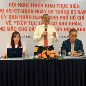 Hội nghị triển khai thực hiện Chỉ thị số 45/CT-UBND ngày 5/5/2026 của UBND TP. Hồ Chí Minh về tiếp tục tháo gỡ khó khăn, vướng mắc cho các dự án tồn đọng kéo dài...