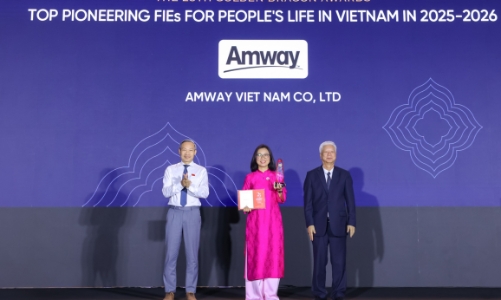 Amway Việt Nam nhận danh hiệu Rồng Vàng lần thứ 10, khẳng định vị thế bền vững