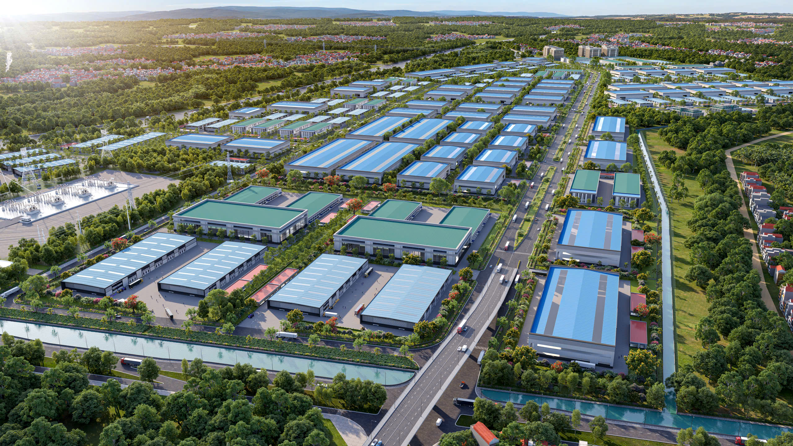 Khu công nghiệp Hoàng Diệu có quy mô 245 ha đất dự kiến sẽ đón nhà đầu tư thứ phát vào quý 4/2026.