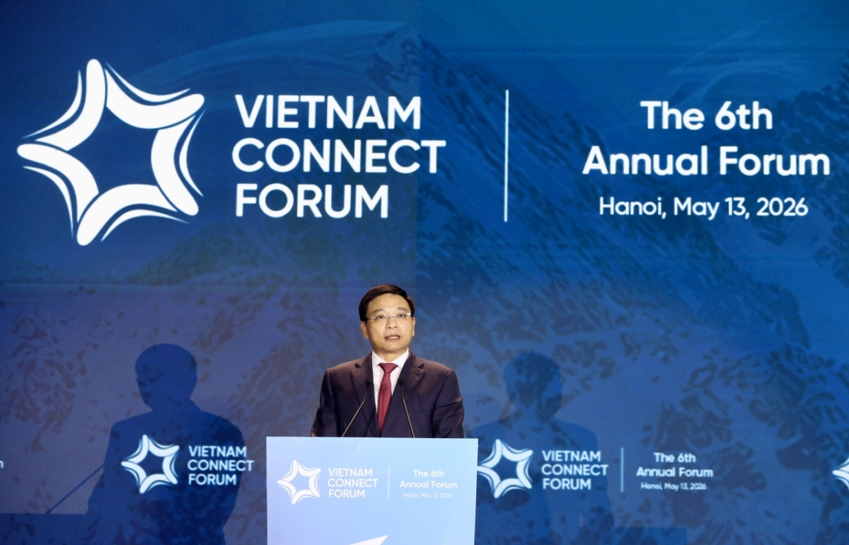 Phó Thủ tướng Nguyễn Văn Thắng phát biểu tại Diễn đàn Nhịp cầu Phát triển Việt Nam 2026.
