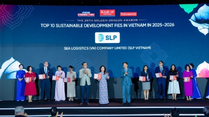 SLP recognized among Top 10 Sustainable Development FDI Enterprises in Vietnam at the 25th Golden Dragon Awards 2026