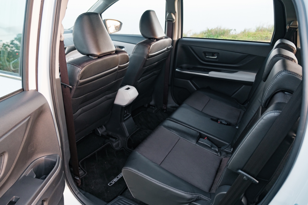 Người dùng hài lòng với Veloz Cross nhờ không gian rộng, các hàng ghế linh hoạt tùy chỉnh. Ảnh:&nbsp;Toyota.