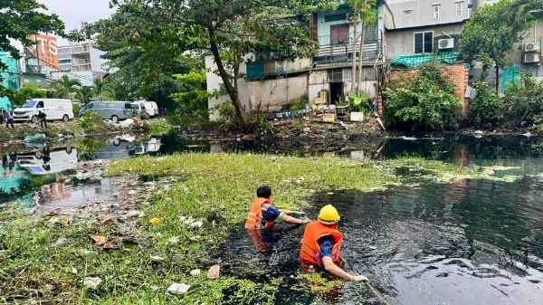 TP.Hồ Chí Minh đầu tư gần 3.000 tỷ đồng cải tạo hai tuyến kênh ô nhiễm