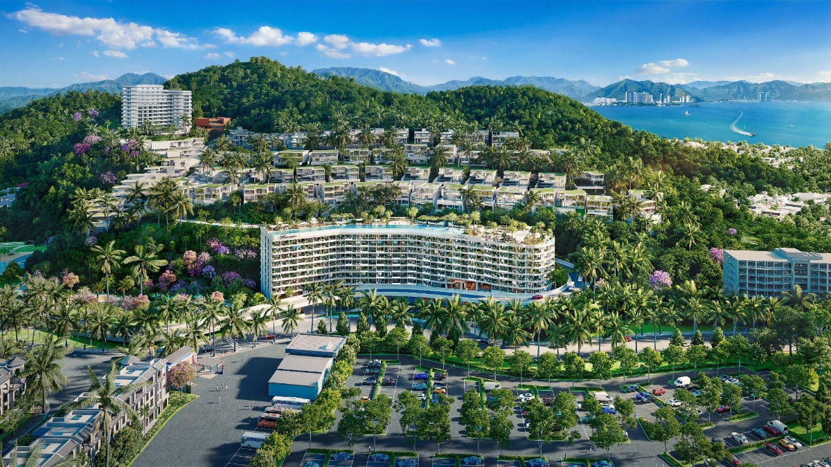 Phối cảnh dự án Anh Nguyen OceanFront Horizon.
