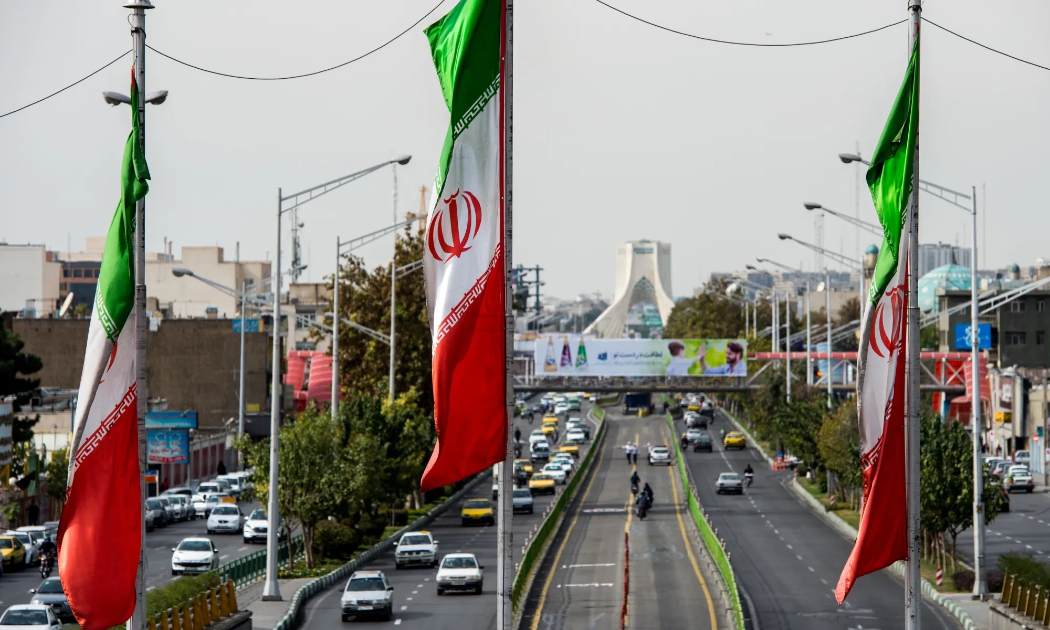 Một đường phố ở thủ đô Tehran của Iran vào năm 2018 - Ảnh: Bloomberg.