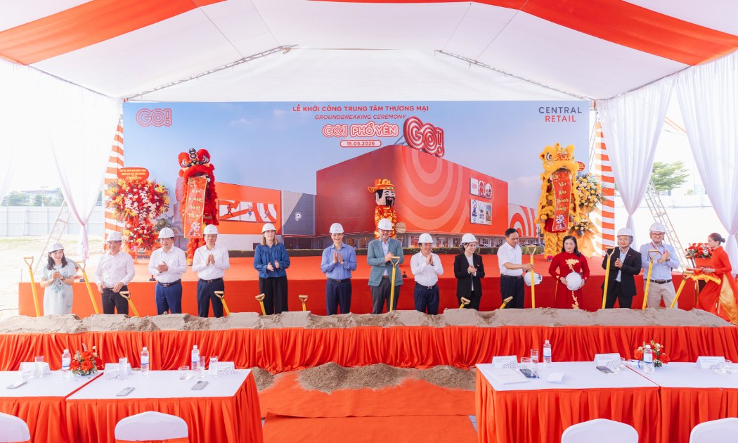 Central Retail Việt Nam tổ chức Lễ khởi công GO! Phổ Yên