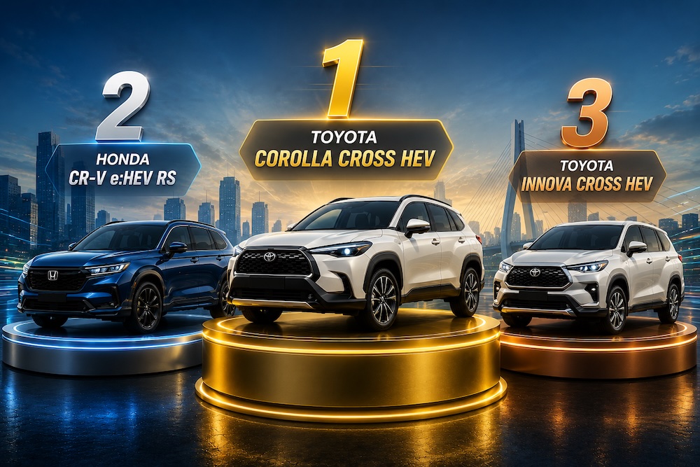 Top 10 xe Hybrid tháng 4: Cuộc bứt phá của những mẫu xe tiết kiệm