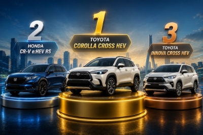Top 10 xe Hybrid tháng 4: Cuộc bứt phá của những mẫu xe tiết kiệm