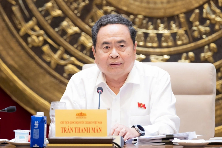 Chủ tịch Quốc hội Trần Thanh Mẫn - Ảnh: Media Quốc hội