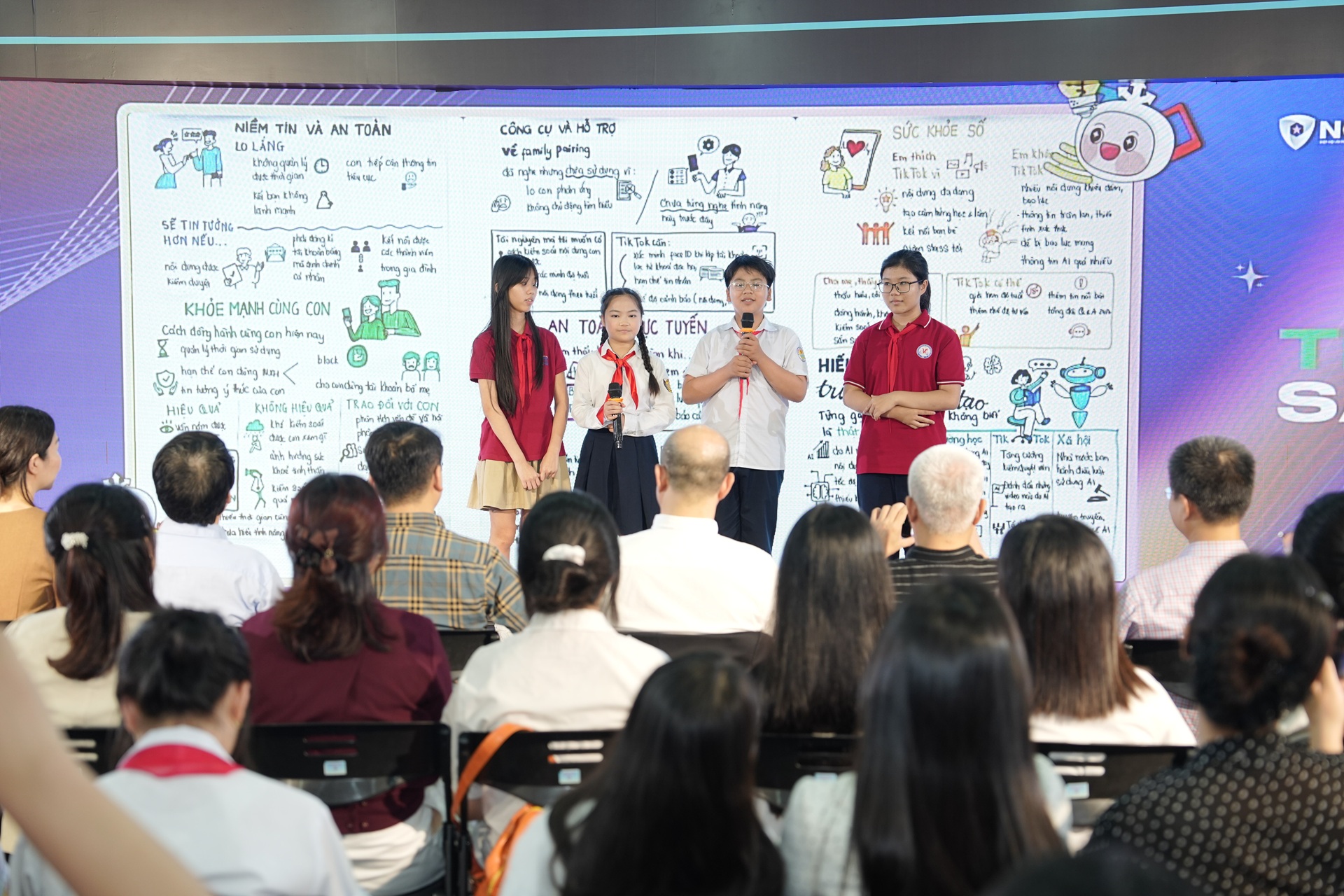 Chương trình “Thiếu niên nói 2026: Đồng kiến tạo giải pháp an toàn số và sức khỏe số”