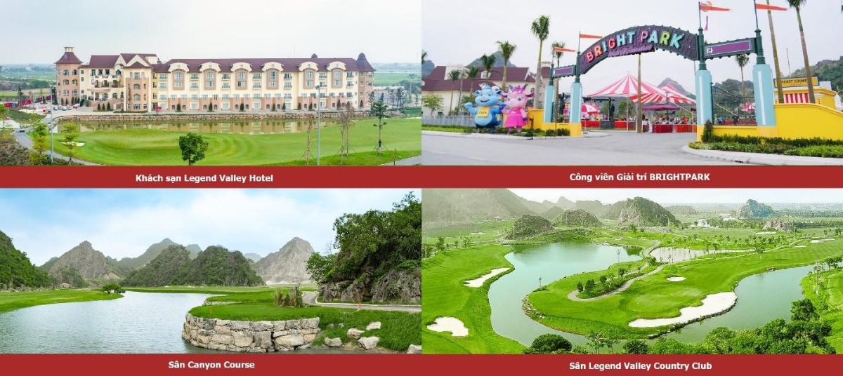 Tổ hợp Thể thao Golf – Du lịch nghỉ dưỡng – Vui chơi Giải trí. Ảnh:&nbsp;BRG Golf.