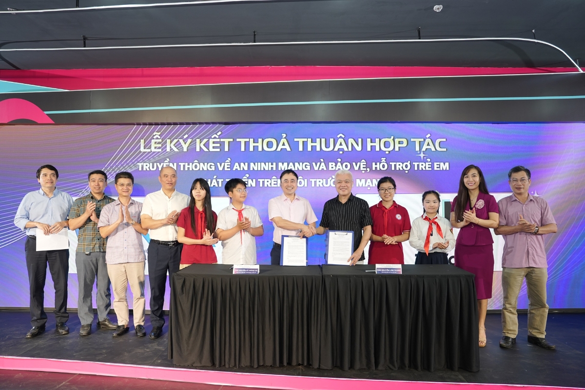 Lễ ký kết Biên bản ghi nhớ (MOU) giữa Hiệp hội An ninh mạng Quốc gia và TikTok
