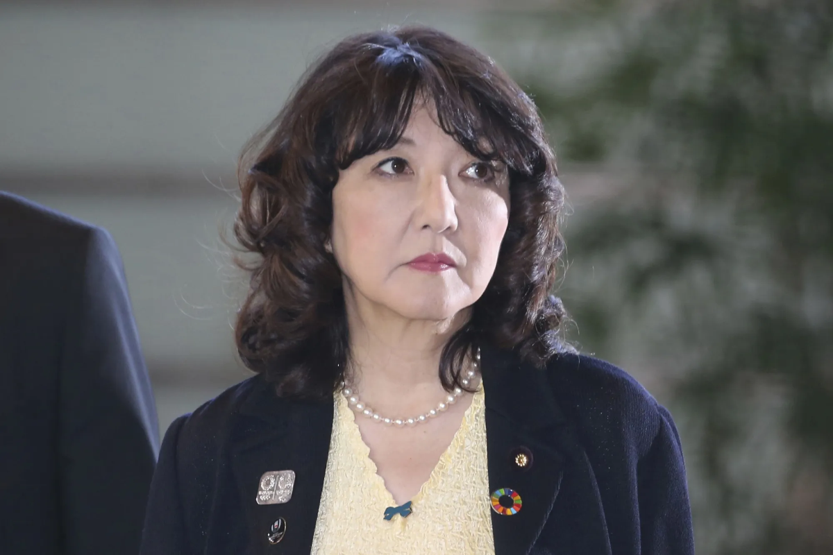 Bộ trưởng Bộ Tài chính Nhật Bản Satsuki Katayama - Ảnh: Bloomberg.