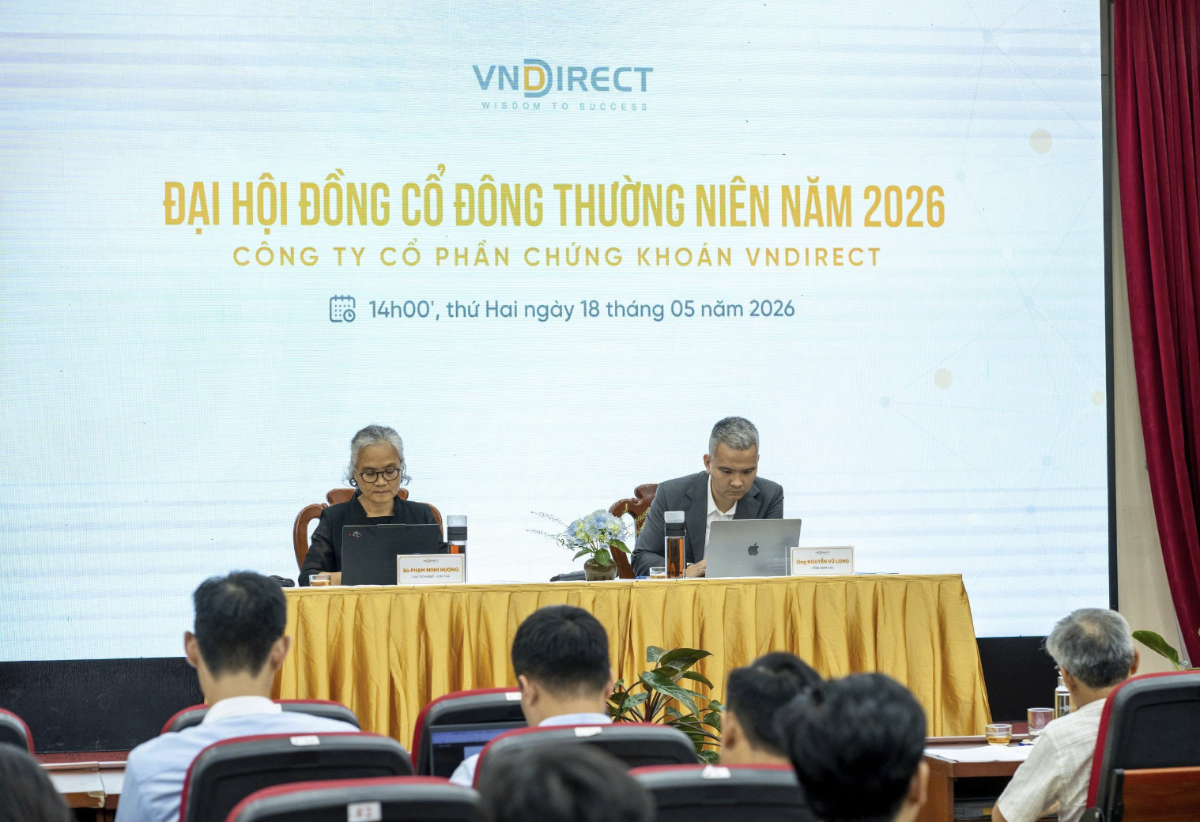 Công ty Cổ phần Chứng khoán VNDIRECT (mã chứng khoán: VND) tổ chức thành công Đại hội đồng cổ đông thường niên năm 2026. 