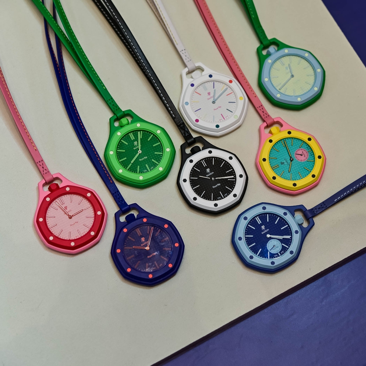 Bộ sưu tập đồng hồ hợp tác giữa Swatch và Audemars Piguet mang tên 