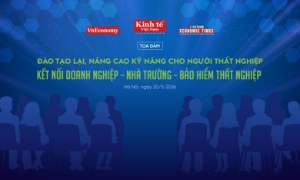 [Trực tiếp]: Tọa đàm “Đào tạo lại, nâng cao kỹ năng cho người thất nghiệp: Kết nối doanh nghiệp – nhà trường – bảo hiểm thất nghiệp”