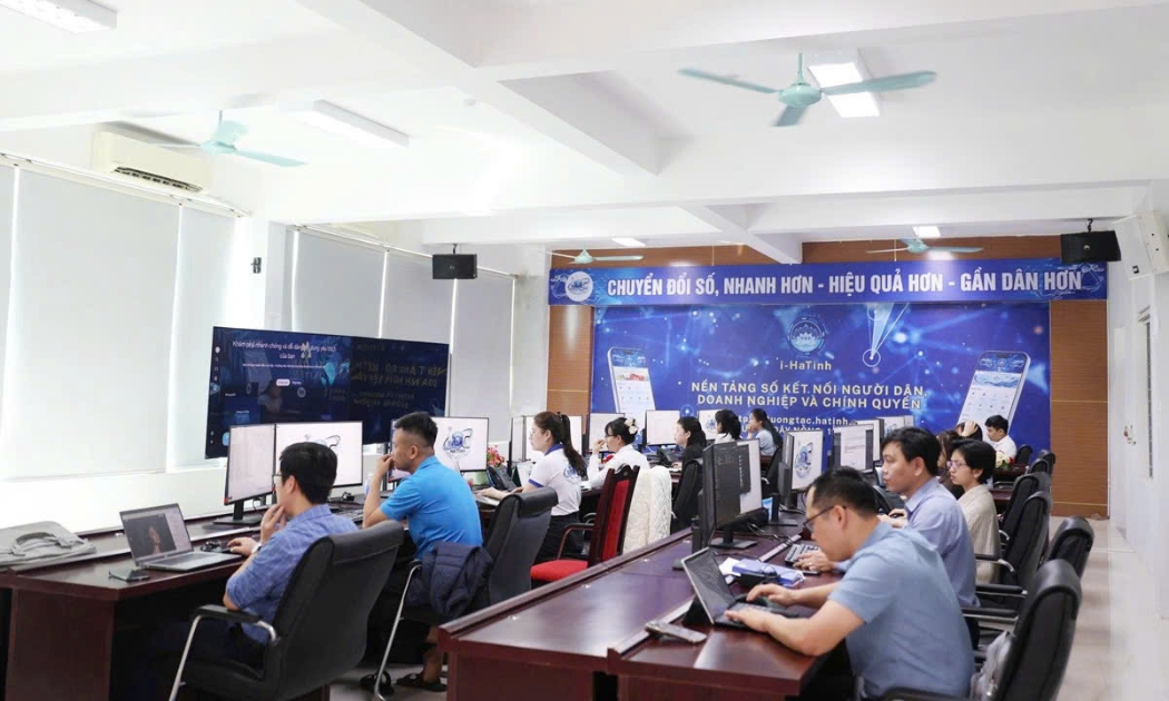 Trung tâm Khoa học, Công nghệ và Chuyển đổi số Hà Tĩnh.