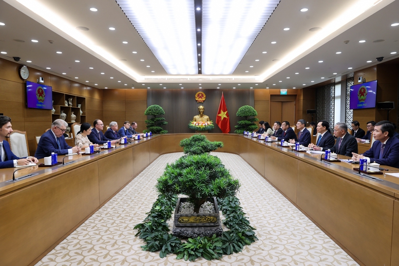 Hai bên nhất trí phối hợp triển khai các hoạt động kỷ niệm 35 năm thiết lập quan hệ ASEAN - Nga - Ảnh: VGP/