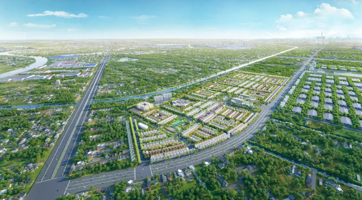 Khu Tây TP.HCM là điểm sáng đầu tư hấp dẫn bậc nhất trên thị trường. Ảnh phối cảnh.&nbsp;