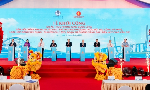Hanoi starts construction of $6.3bln urban corridor along National Highway 1A
