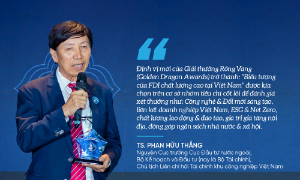 Giải thưởng Rồng Vàng và tiêu chí FDI Việt Nam trong giai đoạn mới