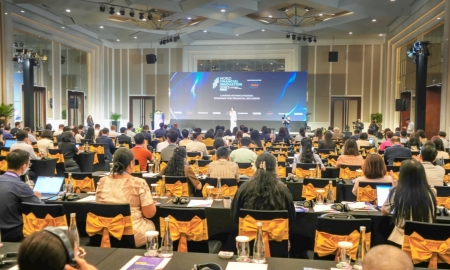 Diễn đàn Đổi mới Tài chính Thế giới (WFIS 2026) diễn ra sáng 19/5 tại Hà Nội