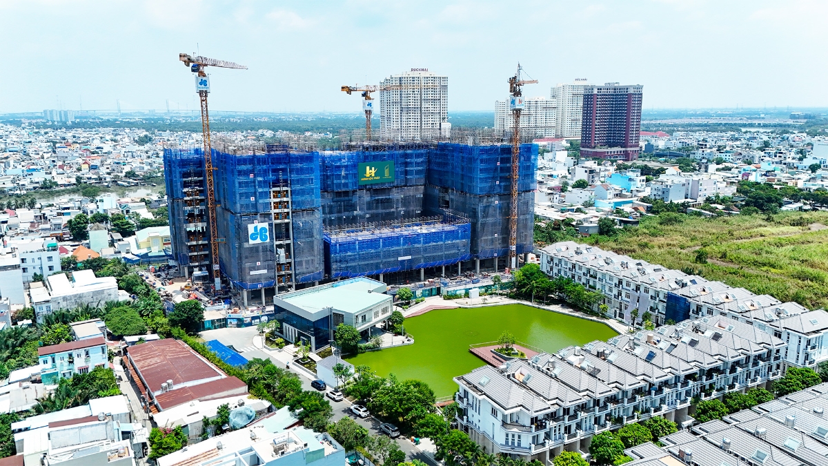 The Peak Garden được giới thiệu theo hướng tập trung vào giá trị sử dụng dài hạn và tiến độ triển khai thực tế. Ảnh dự án.