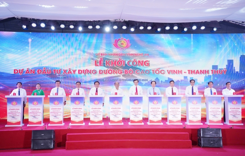 Construction begins on strategic Vinh–Thanh Thuy expressway in central Vietnam